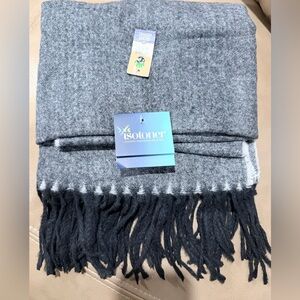 isotoner Women's Large Blanket Cold Weather Soft and Warm Travel Scarf